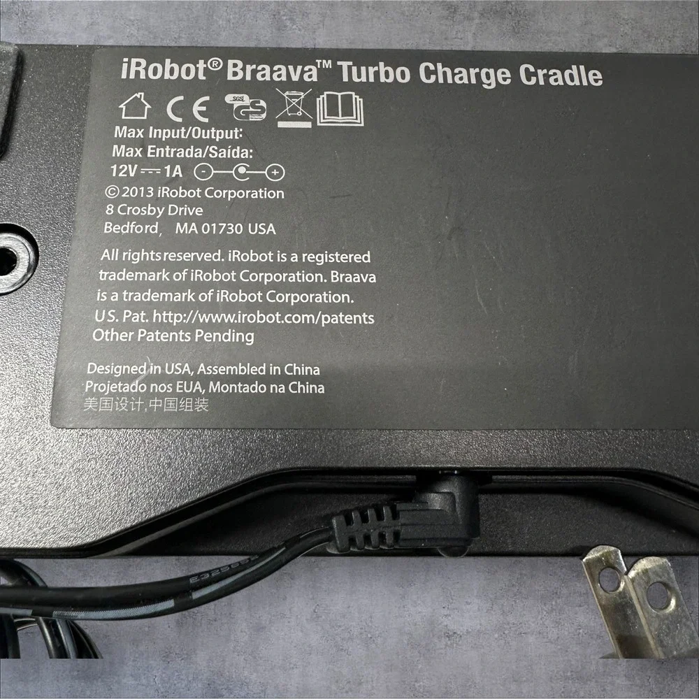 Genuine iRobot‎ Braava 380 Turbo Charge Cradle & Adapter